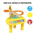 BRINQUEDO INFANTIL  PIANO PATINHO FELIZ 2EM1 